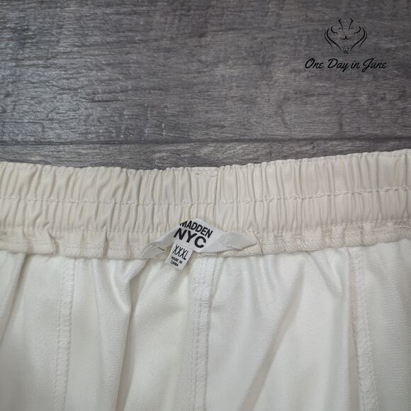 Madden NYC Faux Leather Jogger Pants Size XXXL - Picture 2 of 6